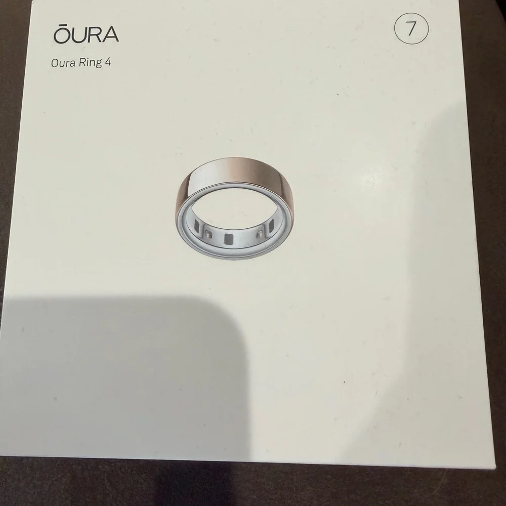 Oura Rose Gold-Tone Ring Band 4 size 7